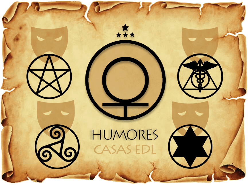 Casas EDL – Os 4 Humores (Ka, Hu, Ra, Ptah)